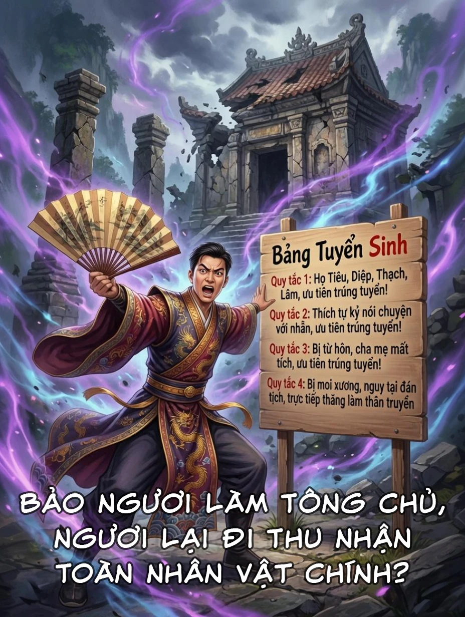 Bảo Ngươi Làm Tông Chủ, Ngươi Lại Đi Thu Nhận Toàn Nhân Vật Chính?