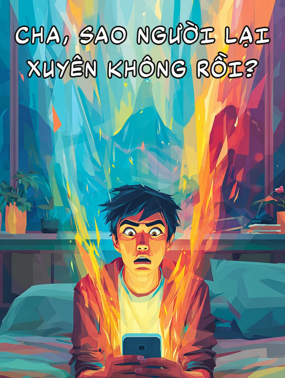 Cha, sao người lại xuyên không rồi?