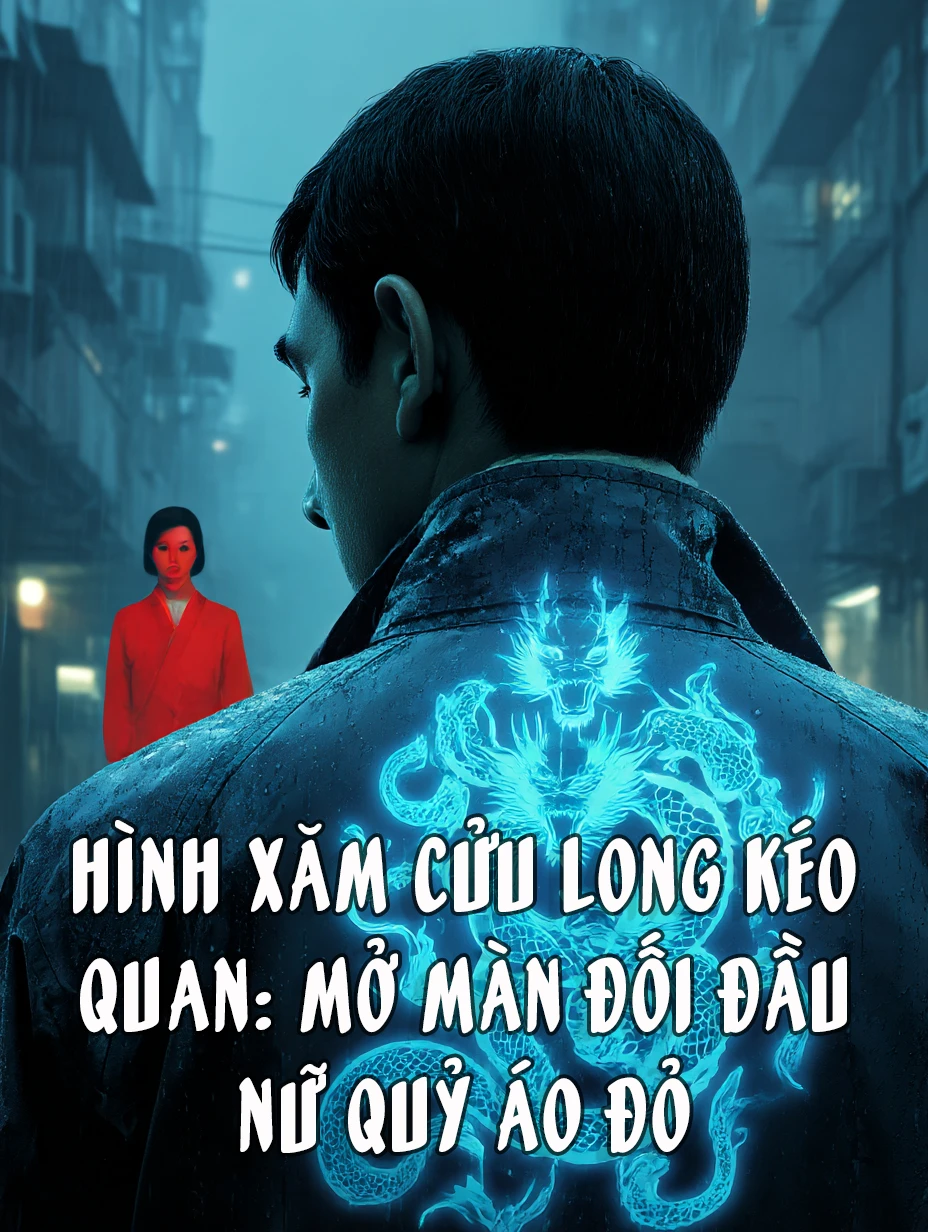 Hình Xăm Cửu Long Kéo Quan: Mở Màn Đối Đầu Nữ Quỷ Áo Đỏ